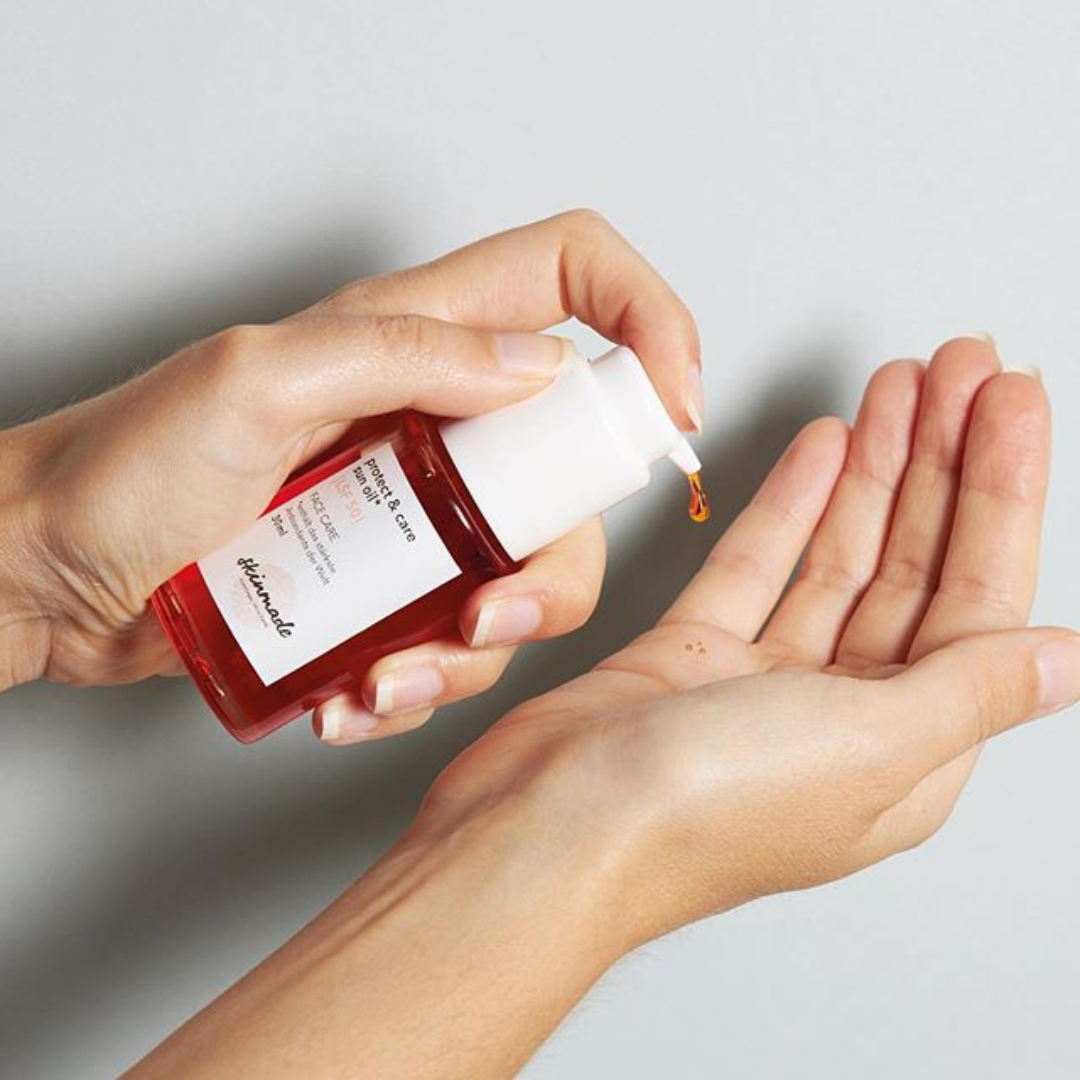 Skinmade protect & care sun oil – Sonnenschutz-Öl mit LSF 50